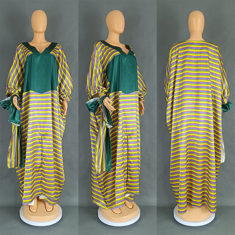 Women's African Fashion Robe Dress