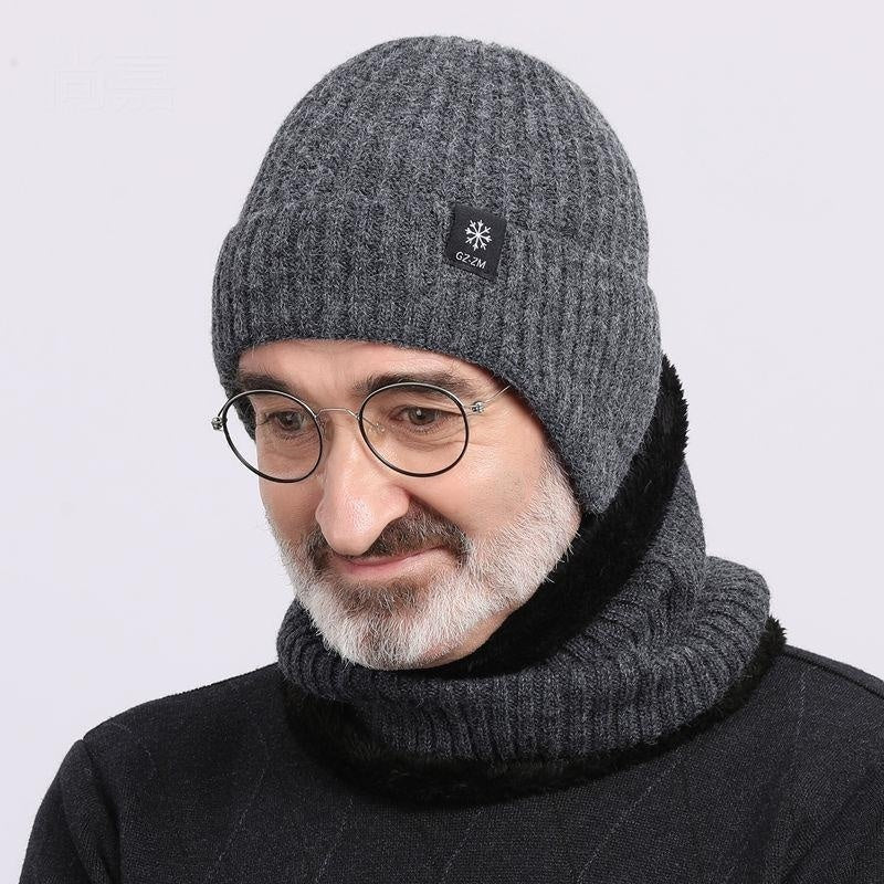 Men's Winter Warm Wool Hat Ear Protection