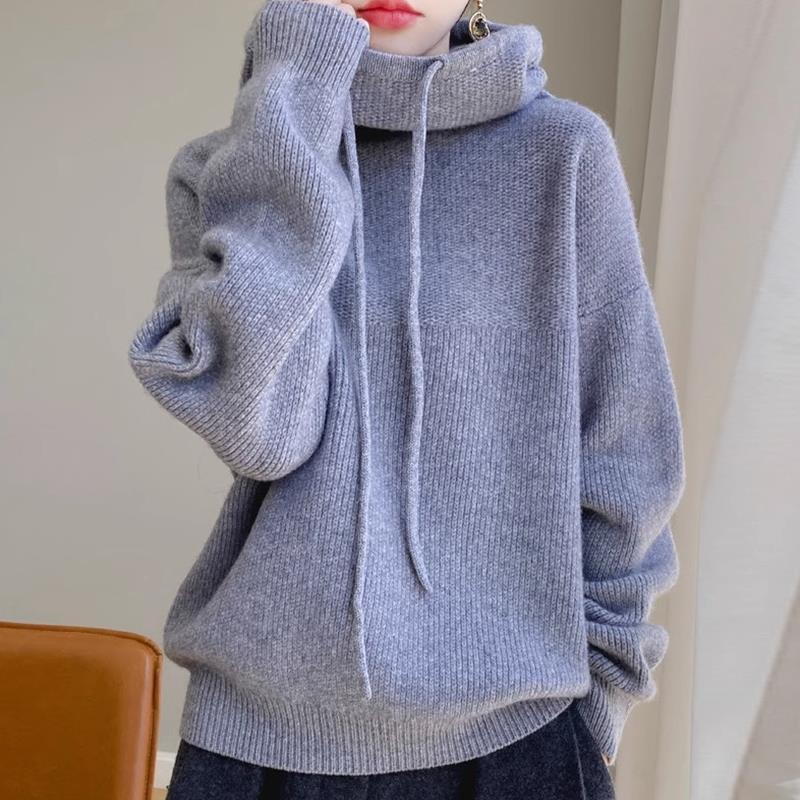 Women's Sweater Thick Lazy Style Warm Casual Sweater