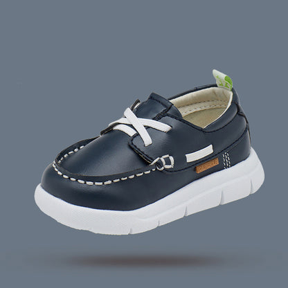 Boys' leather shoes