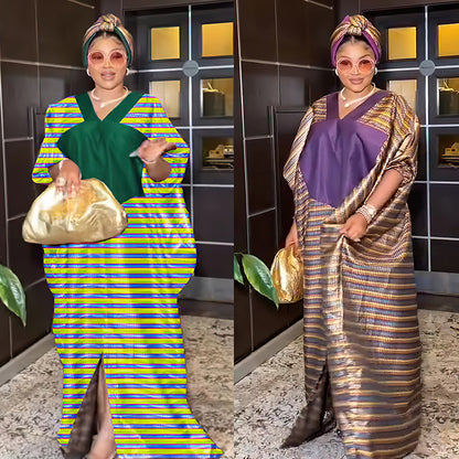 Women's African Fashion Robe Dress