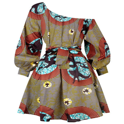 Women's Vintage African Evening Dress