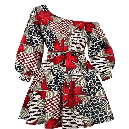 Women's Vintage African Evening Dress