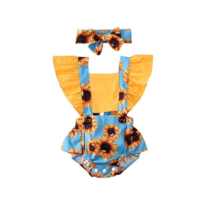 Girl's Sunflower Outfit