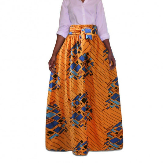 Women's African Printed Skirt