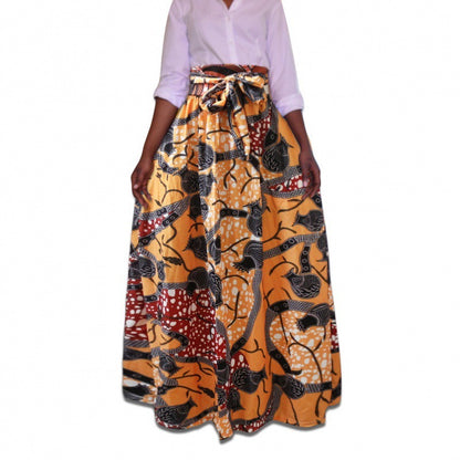 Women's African Printed Skirt