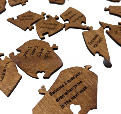 Valentine's Day Wooden Love Puzzle