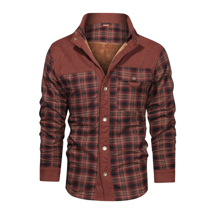 Men's Fleece Thickened Coat