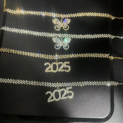 2025 Rhinestone Necklace