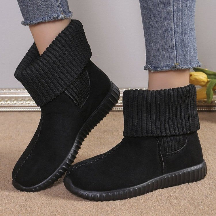 Women's Flat Ankle Comfortable Snow Boots