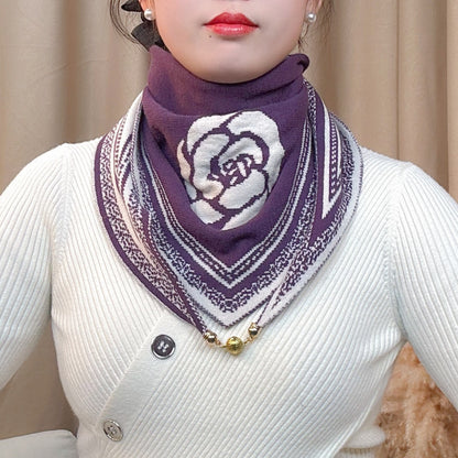 Knitted Versatile Wool Scarf