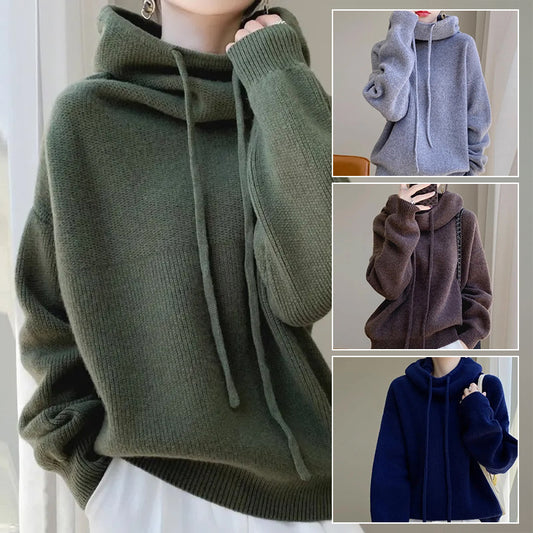 Women's Sweater Thick Lazy Style Warm Casual Sweater