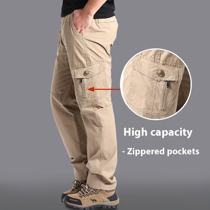 Loose Straight Casual Men's Pants