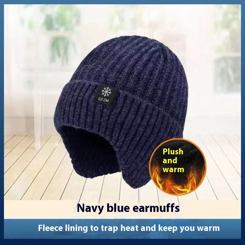 Men's Winter Warm Wool Hat Ear Protection