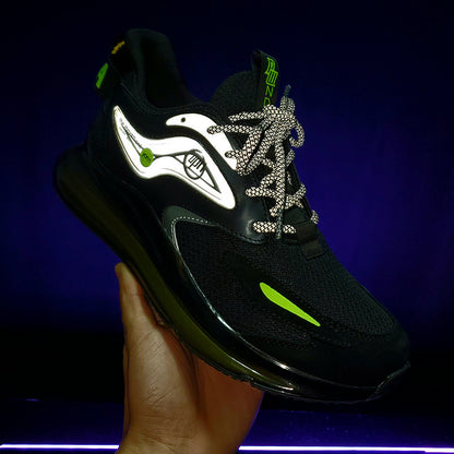 Breathable Shock Absorption Reflective Shoes