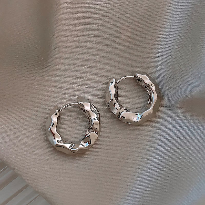 High-grade Large Circle Retro Design Earrings