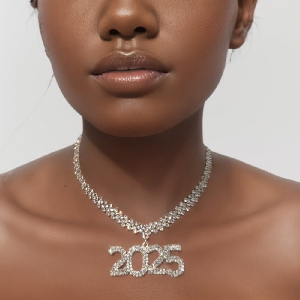 2025 Rhinestone Necklace