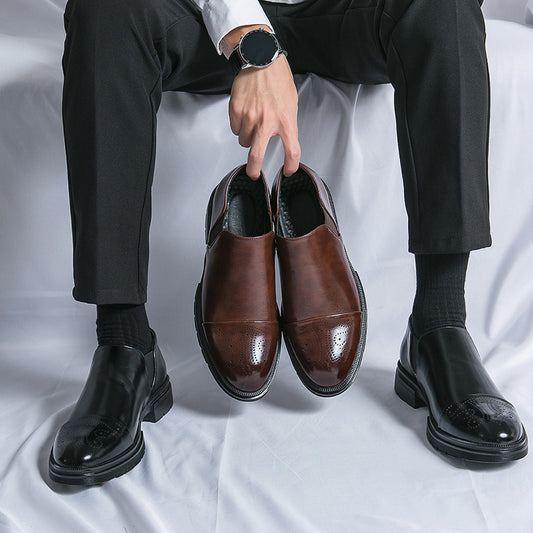 Men's Formal Wear Slip-on Leather Shoes