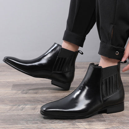 Business Formal Leather style Boots For Men