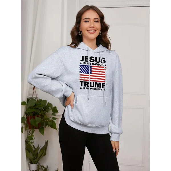 Women Casual Hooded Sweatshirt