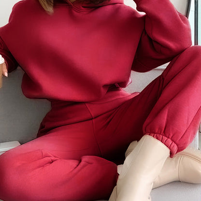 Navel Solid Color Suit