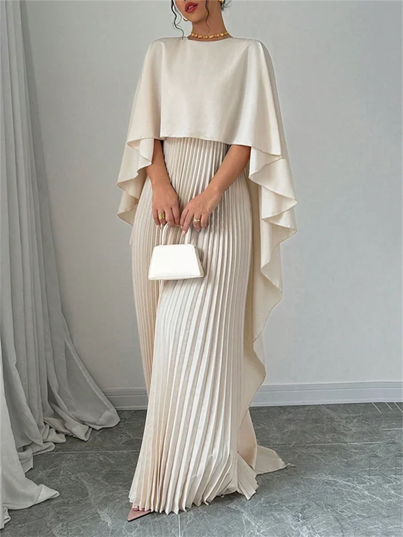 Women's Loose Batwing Sleeve Dress