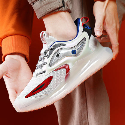 Breathable Shock Absorption Reflective Shoes