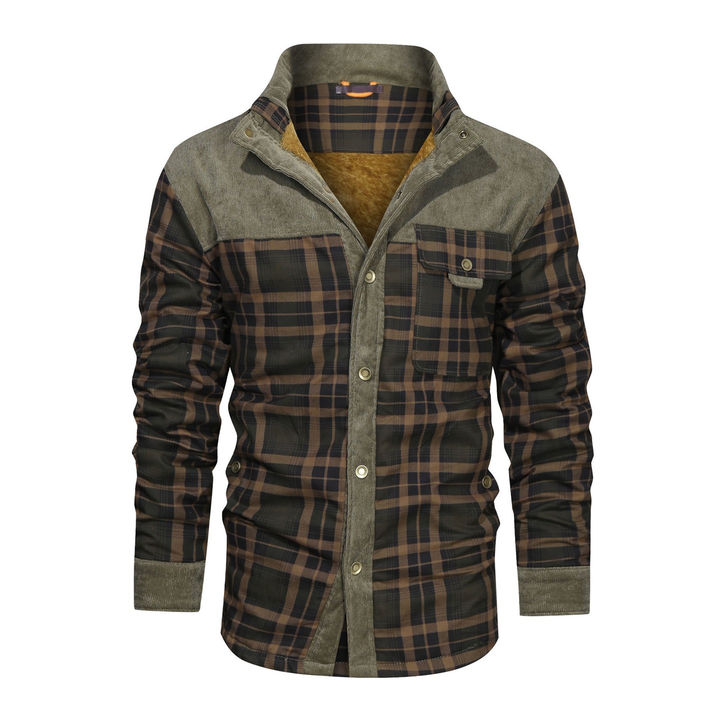 Men's Fleece Thickened Coat