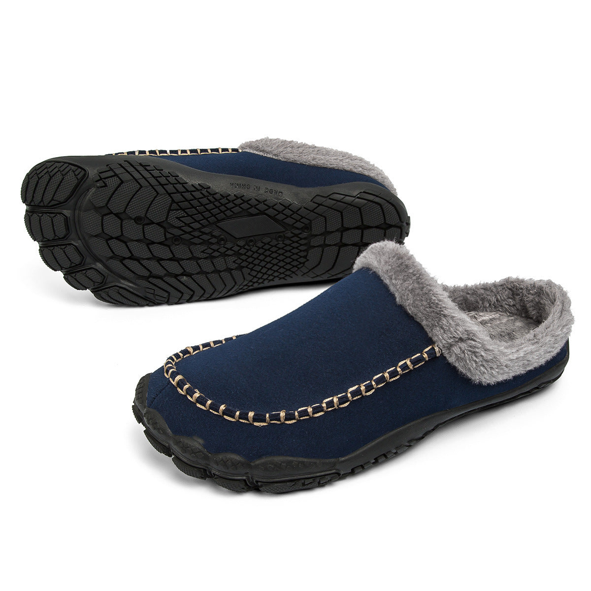 Winter Indoor  Flat Heel Warm Shoes