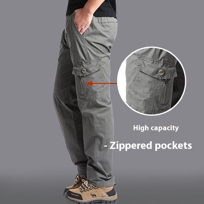 Loose Straight Casual Men's Pants