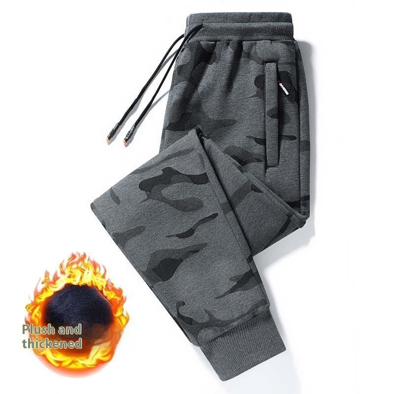 Men's Cotton Casual Pants Plus-sized