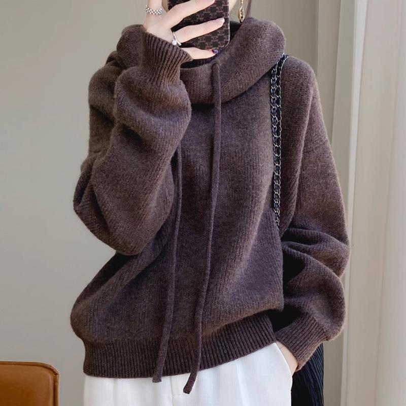 Women's Sweater Thick Lazy Style Warm Casual Sweater