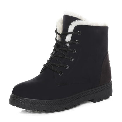 Winter Snow Boots With Warm Plush Ankle Boots