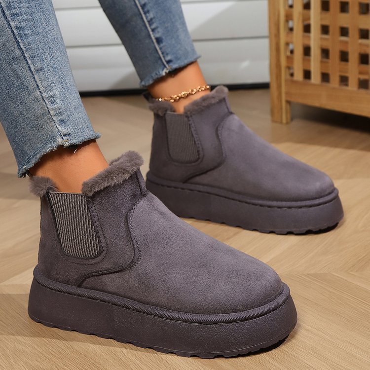 Winter Snow Boots Warm Plush Ankle Boots