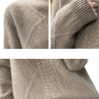 Half-high Collar Cashmere Sweater