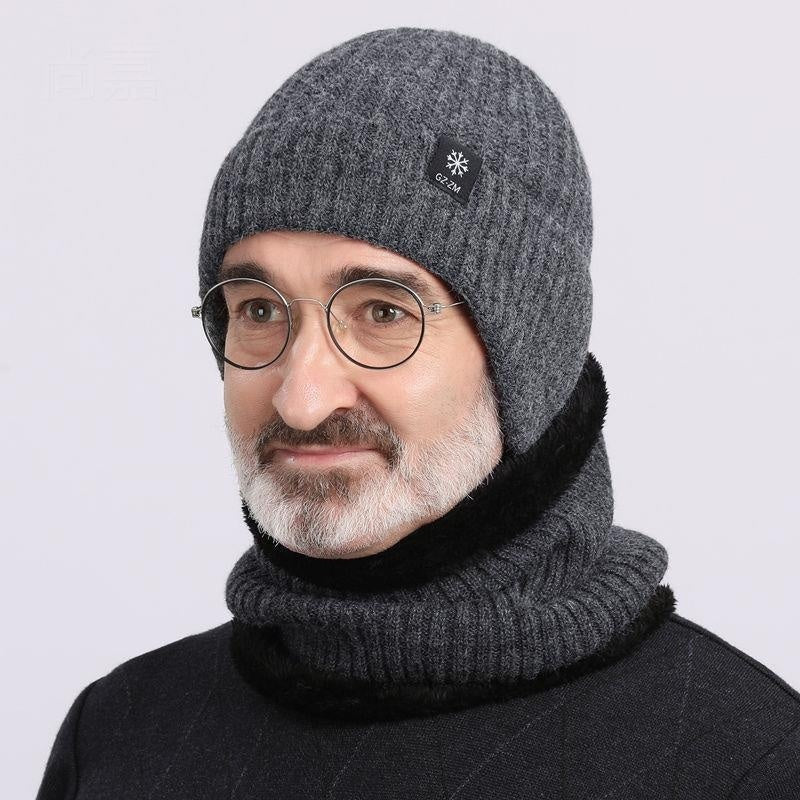 Men's Winter Warm Wool Hat Ear Protection