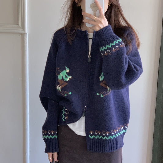 Warm Crochet Sweater