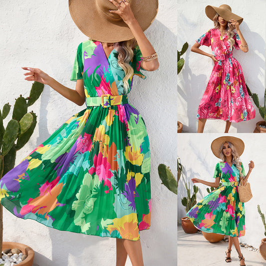 Women's Floral Summer Dress