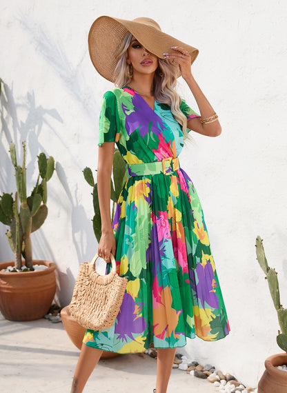 Women's Floral Summer Dress