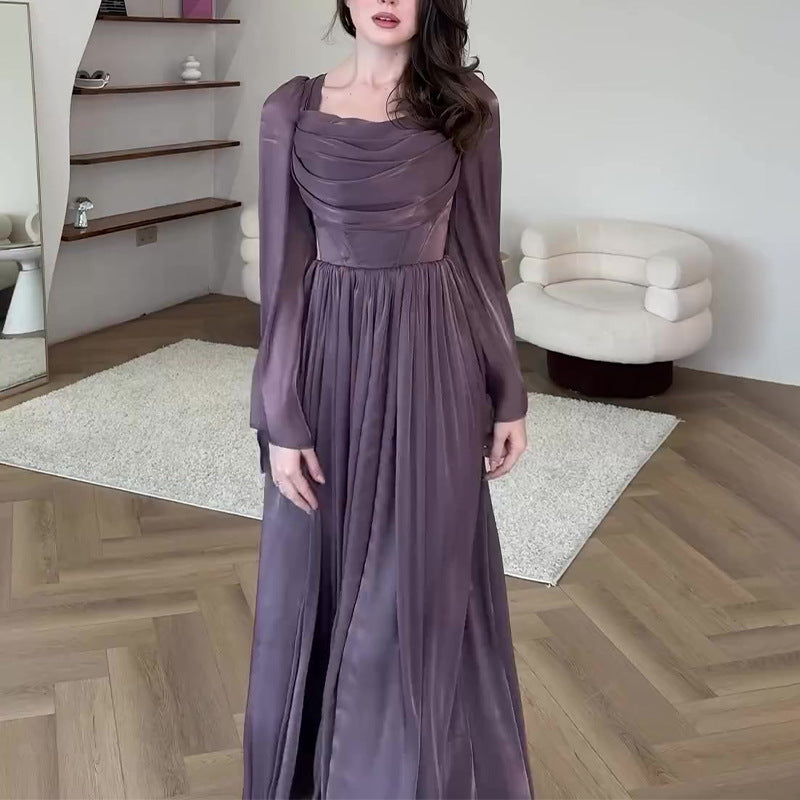 Slim-fitting High Waist Dress