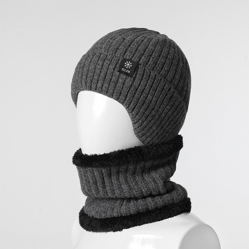 Men's Winter Warm Wool Hat Ear Protection