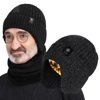 Men's Winter Warm Wool Hat Ear Protection