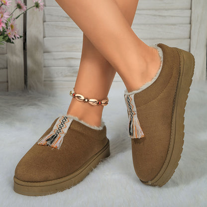 Winter Plush Home Slippers