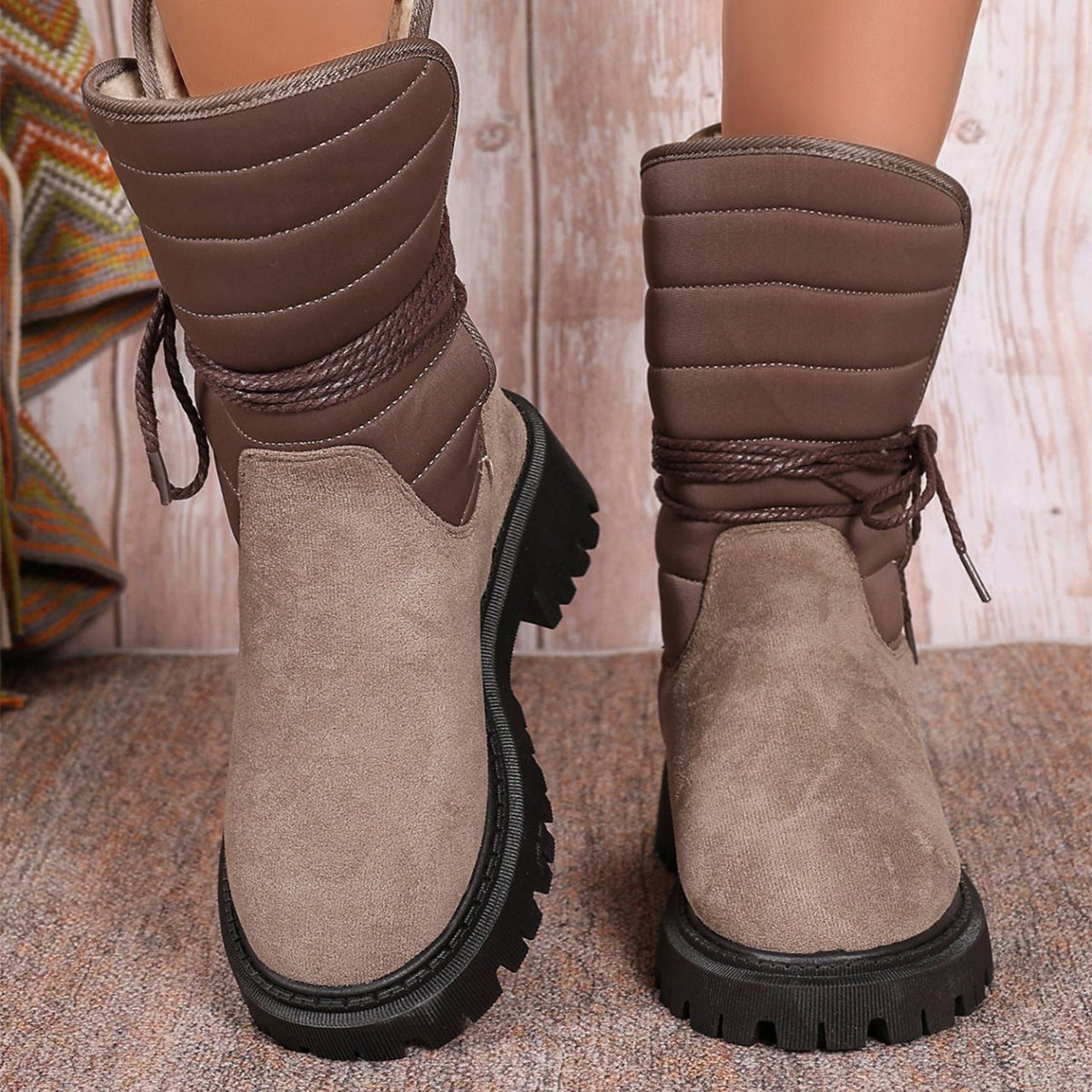 Women's Mid-calf Snow Boots