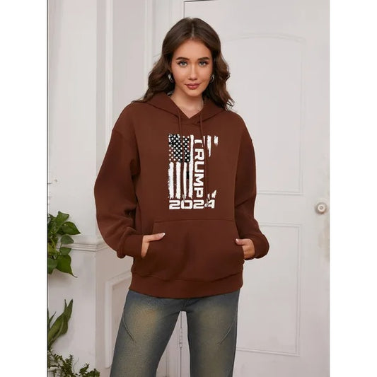 Women Casual Hooded Sweatshirt