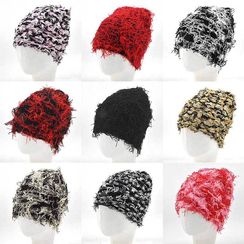 Short Woolen Cap Autumn And Winter Warm