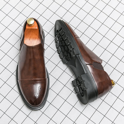 Men's Formal Wear Slip-on Leather Shoes