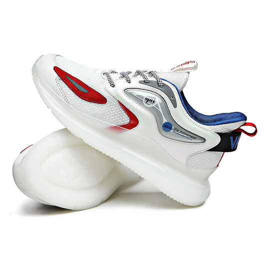 Breathable Shock Absorption Reflective Shoes