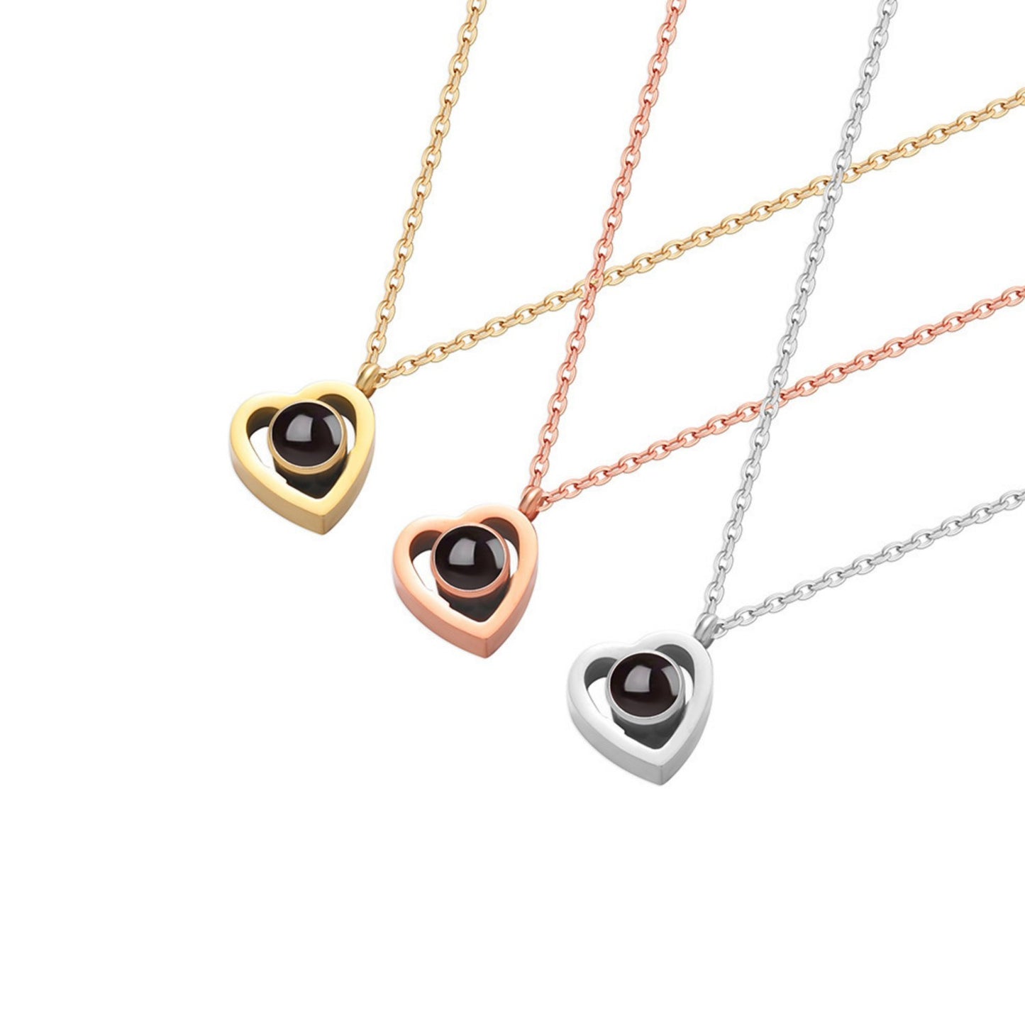 Heart- Shaped Necklace Love