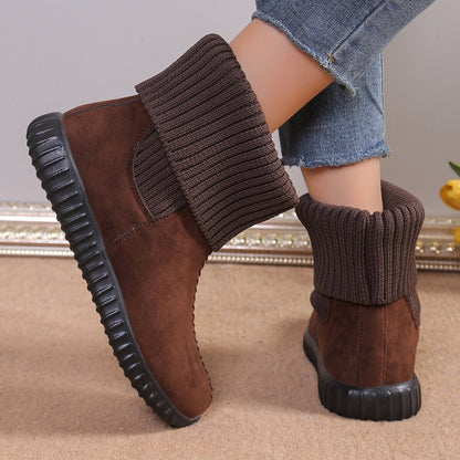 Women's Flat Ankle Comfortable Snow Boots